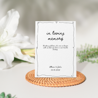 Wedding Stationery 12 Pack - Handdrawn Style - Canva Templates (4 Sizes)